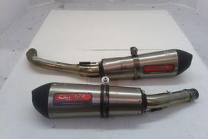 Kawasaki z1000 07 08 scarico terminale marmitta GP