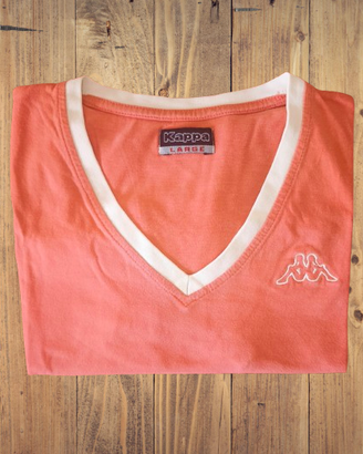 T-shirt Kappa Donna Rosa Taglia L