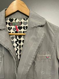 Blazer grigio da donna