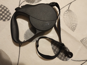 Guinzaglio Flexi retrattile nero 2-5 classic