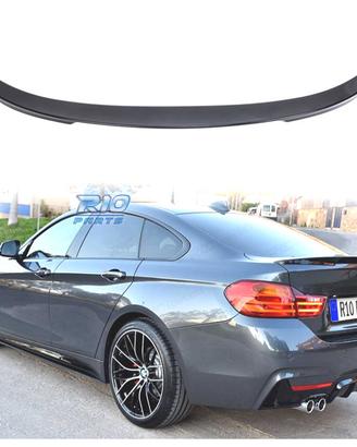 SPOILER BMW F36 LOOK M NERO LUCIDO