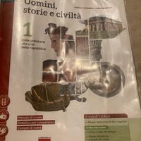 Libro 1’ superiore storia uomini storie e civilta