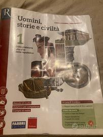 Libro 1’ superiore storia uomini storie e civilta