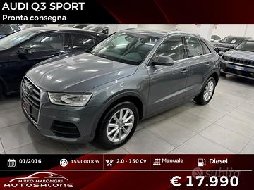 Audi Q3 2.0 TDI 150 CV Sport finanziabile