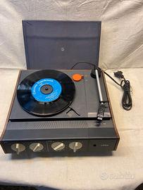Giradischi stereo vintage anni '70 LESA mod. SC190