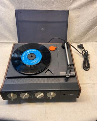 Giradischi stereo vintage anni '70 LESA mod. SC190