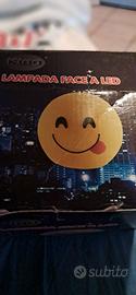 Lampada emoji a led