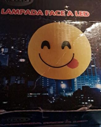 Lampada emoji a led