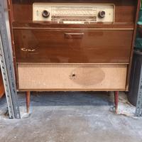 radio giradischi grundig funzionante d'epoca 