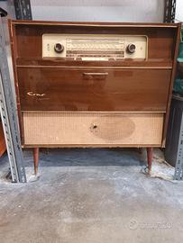 radio giradischi grundig funzionante d'epoca 