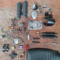 Accessori triumph thruxton/bonneville/scrambler
