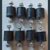 Set 8 Supporti Antivibranti in Gomma M8 - Nuovi