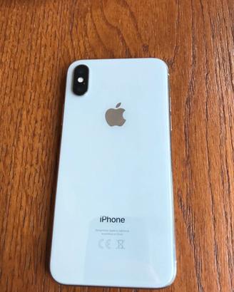 iphone x con guasti + batteria nuova 3100 mh