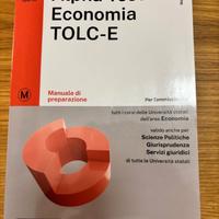 Libro Alpha test Economia TOLC-E