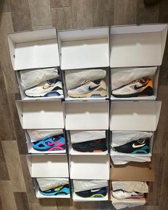 COLLEZIONE 9 PAIA NIKE AIR 180, TAGLIA 46 E 47