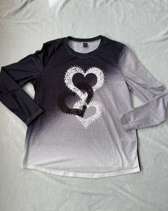 Maglietta a maniche lunghe shein mai indossata