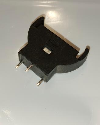 supporto per batteria a bottone 
