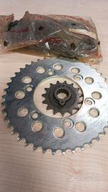 kit catena corona e pignone originale ducati 750/9