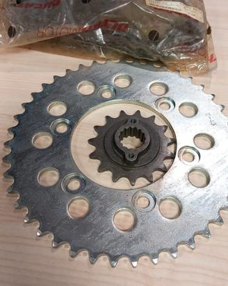 kit catena corona e pignone originale ducati 750/9