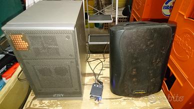 Amplificatore Bluetooth e casse