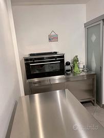 Banco da lavoro e mobile in acciao inox aisi 304