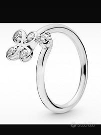 Anello pandora fiore luminoso taglia 54