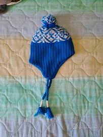 Cappello uncinetto invernale in lana calda