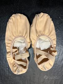 Bezioner scarpe da ballo in tela e pelle