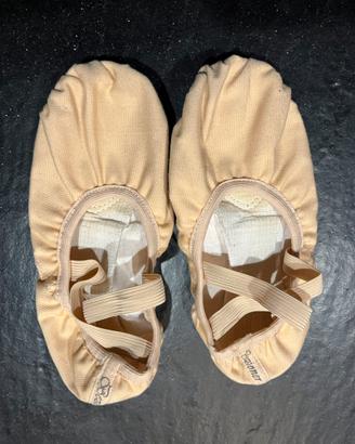 Bezioner scarpe da ballo in tela e pelle