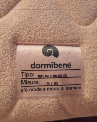 materasso e rete 120 x 190