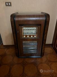Radiofonografo / Radiogiradischi d'epoca Art Déco