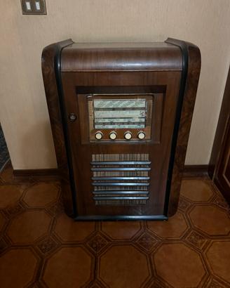 Radiofonografo / Radiogiradischi d'epoca Art Déco