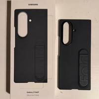 Silicon Case Samsung Z Fold 7 nera originale