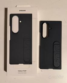 Silicon Case Samsung Z Fold 7 nera originale