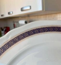 6 Piatti Vintage Tirschenreuth Porcellana Bavaria