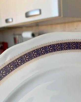 6 Piatti Vintage Tirschenreuth Porcellana Bavaria