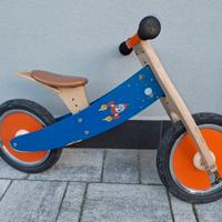 Bici senza pedali in legno