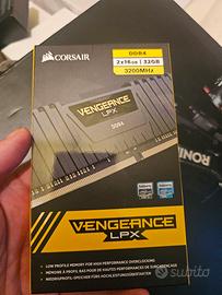 Corsair Vangeance LPX 32GB (16gbx2) ddr4 3200 MHz