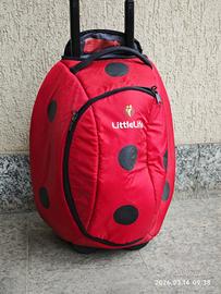 Valigia trolley per bambini LittleLife – Coccinell