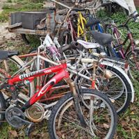 Bicicletta stock per meccanici asta