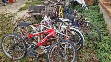 Bicicletta stock per meccanici asta