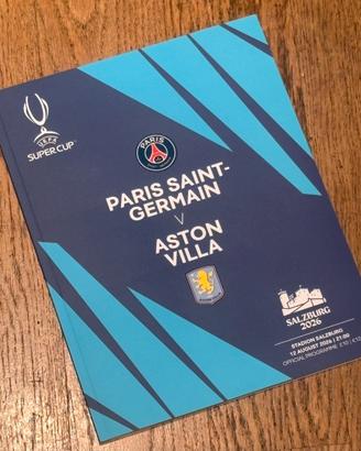 Libro ufficiale Finale UEFA SUPER CUP  2026