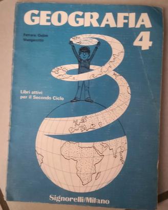 libro geografia 4 Signorelli 