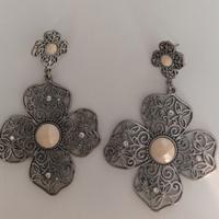 ORECCHINI IN MATERIALE ANALLERGICO BRUNITO