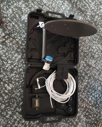 Kit parabola satellitare Xoro MCA38 + decoder