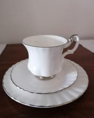 Trio da caffè x1  Chantilly Royal Albert