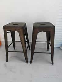 Sgabelli alti stile industrial 