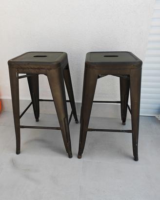 Sgabelli alti stile industrial 