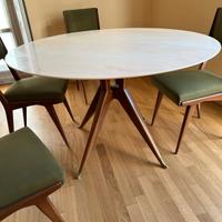 Tavolo rotondo in marmo 