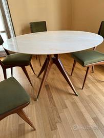 Tavolo rotondo in marmo 